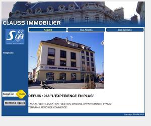 Cabinet immobilier clauss
